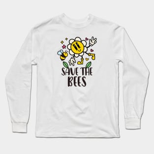 Save The Bees Long Sleeve T-Shirt